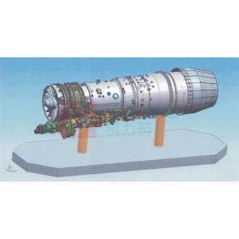 特尔博 太行发动机模型 480mm*175mm*190mm