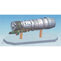 特尔博 太行发动机模型 480mm*175mm*190mm