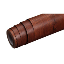 纳仕德 墙纸 DMQ0263 60cm*5m (红檀木纹) 防水自粘
