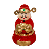 国产 太阳能摇摆财神爷摆件 18cm*13cm