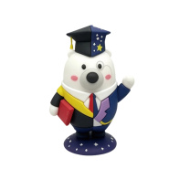 罗德力 工艺品盲盒公仔手办 高度8cm 毕业款