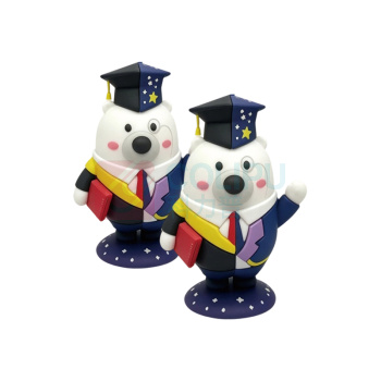 罗德力 工艺品盲盒公仔手办 高度8cm 毕业款