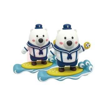 罗德力 工艺品盲盒公仔手办 高度:8cm 冲浪款