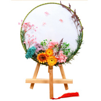 叁仟悦 中国风干花团扇diy (款式随机)