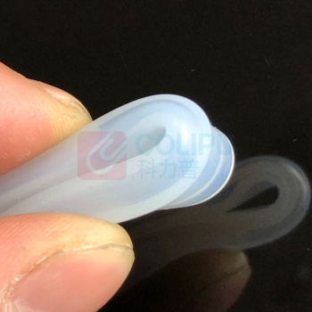 也特 硅胶U形条半透明密封条包边防撞条 卡槽15mm高22宽19mm 1米/根 