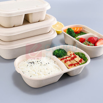 佳茉 一次性打包盒 850ml 50套 (本色)