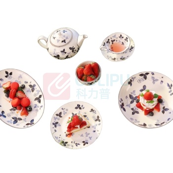 WEDGWOOD 野草莓墨蓝两人食餐套 1074263