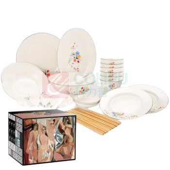 毕加索 PICASSO 《友谊之花》中餐具28头 RY1810-C28