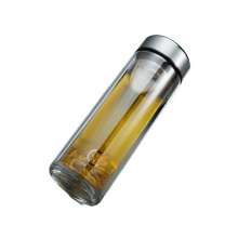 希诺 HEENOOR 双层抗菌玻璃杯XN-1938烟灰390mL XN-1938