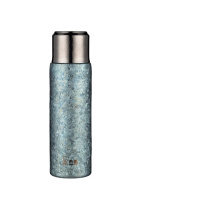 希诺 HEENOOR 纯钛保温杯高档焖茶杯XN-T382远天蓝490mL XN-T382
