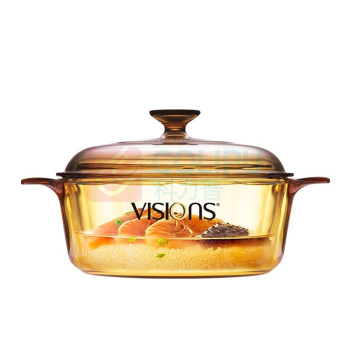 康宁 VISIONS 2.25L晶彩透明玻璃汤锅 VS-22/CN