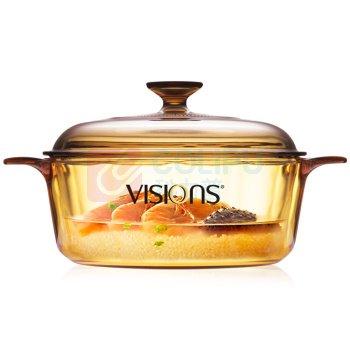 康宁 VISIONS 2.25L晶彩透明玻璃汤锅 VS-22/CN