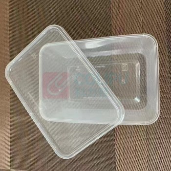 特美居 tmj 750方形餐盒 750ml 500套/箱 