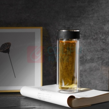 皖亭 WANTING 双层玻璃杯 T3035 300ml