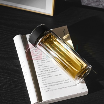 皖亭 WANTING 双层玻璃杯 T3035 300ml