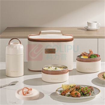 火象 保温饭盒四件套 HXB-FH153  焖烧杯500ml+饭盒600ml+饭盒400ml+保温袋