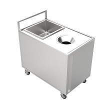 NGNLW 残食回收车 中号两用收残车 长1200mm 650mm 高950mm 