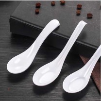 佳驰 JIACHI 密胺勺汤匙商用调羹汤勺仿瓷小勺子餐具 JC-7022 1个 