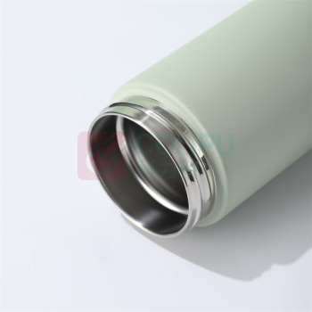 乐享 时尚休闲真空杯 LX-8168 430ML (粉/白/蓝) 不锈钢材质