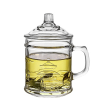 乐唯诗 茶饮杯 350ml 36个/箱 宫廷款、祥云款随机发货