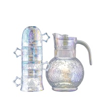 乐唯诗 星空壶杯五件套 透明款 (极光彩)