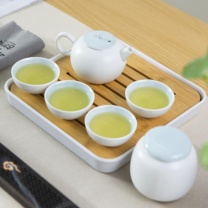 古时候 小雅B杯套装 G60 24.2*24.2*12cm 1茶壶+4茶杯+1茶叶罐+1茶盘 (不含厦门市)