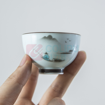 古时候 自在小系列 功夫茶具套装 G05 外盒尺寸:15×11×11(cm)