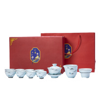 古时候 自在(大套) 功夫茶具套装 G06 礼盒尺寸:37*25*11.5cm