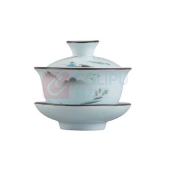 古时候 自在(大)茶具套装 G06 礼盒尺寸-24X24X10(cm)