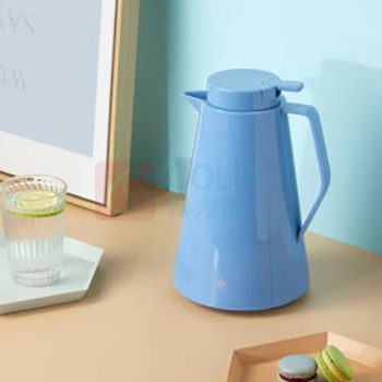 博堡 惠乐玻璃保温壶 蓝色 BHLH-1000BL 1000ml