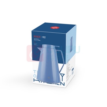 博堡 惠乐玻璃保温壶 蓝色 BHLH-1000BL 1000ml