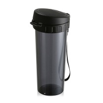 特百惠 TUPPERWARE 塑料杯 茶韵随心杯 100000480439 500ML (酷炫黑)