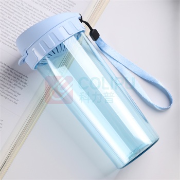 特百惠 TUPPERWARE 塑料杯 茶韵随心杯 100008043272 500ml (冰水蓝)