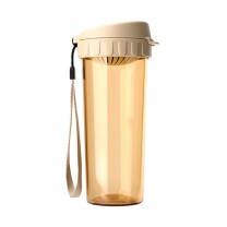 特百惠 TUPPERWARE 塑料杯 茶韵随心杯 100000480445 (奶茶棕)