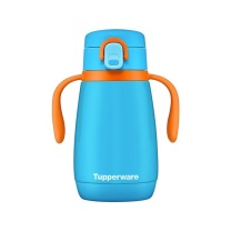 特百惠 TUPPERWARE 贝乐保温杯手柄便携式直饮杯 10058106765816 360ml (冰泉蓝)