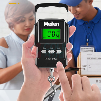 Meilen 手提电子秤便携式弹簧秤 MST001C 0.17kg (黑色)
