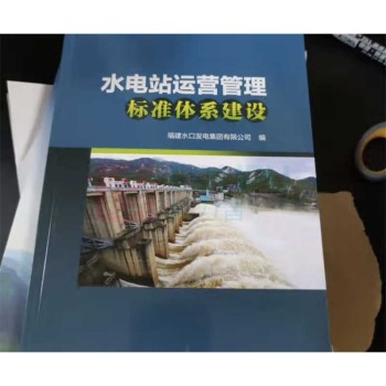 中国电力出版社 水电站运营管理标准体系建设 9787519875848