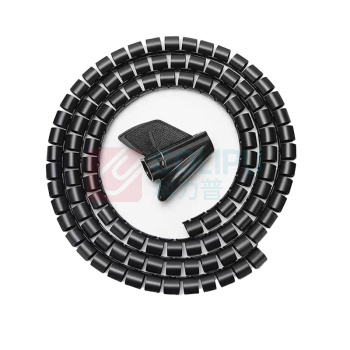 晨潞电子 Chenlu 电线理线器 CLU-0806 8mm*6m (黑色)