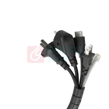 晨潞电子 Chenlu 电线理线器 CLU-0806 8mm*6m (黑色)