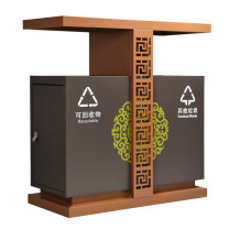 皇埔 仿古木果皮箱(两分类) 约 900*380*940