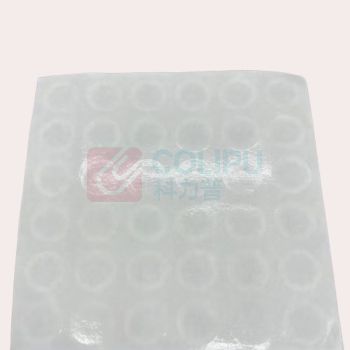 创盛 圆柱形透明硅胶防撞粒 6*2mm 半球 100个/张