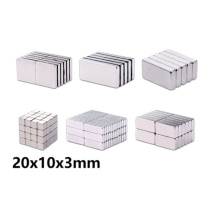 同创 吸铁石 20*10*3单孔4mm