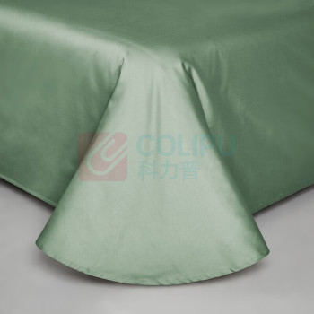 罗莱 LUOLAI 床上四件套60S全棉被套床单被罩床上用品 绿200*230 四件套