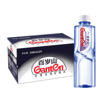 景田 Ganten 百岁山矿泉水 348ml*24瓶整箱装
