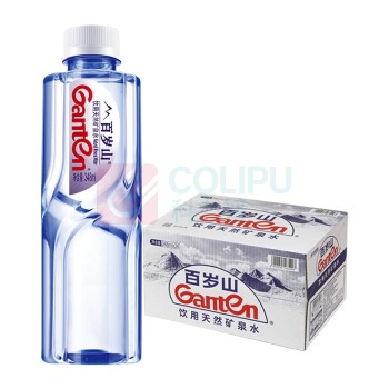 景田 Ganten 百岁山矿泉水 348ml*24瓶整箱装