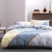 水星家纺 全棉抗菌四件套DH集色时光 DH集色时光 203cm×230cm/套
