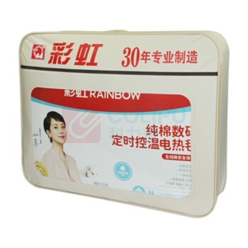 彩虹 CH 双控双温档调温定时除螨双面纯棉双人电热毯 1521S 1.8*1.5米