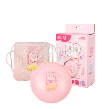 彩虹 CH 塑壳暖手器(小号) 321-F (宝粉色)