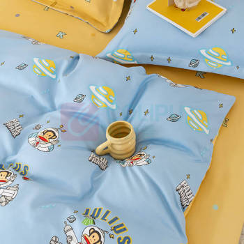 大嘴猴 Paul Frank 印象派套件四件套 漫步太空 200x230cm