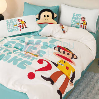 大嘴猴 Paul Frank 数码套件四件套 魔术师 200x230cm
